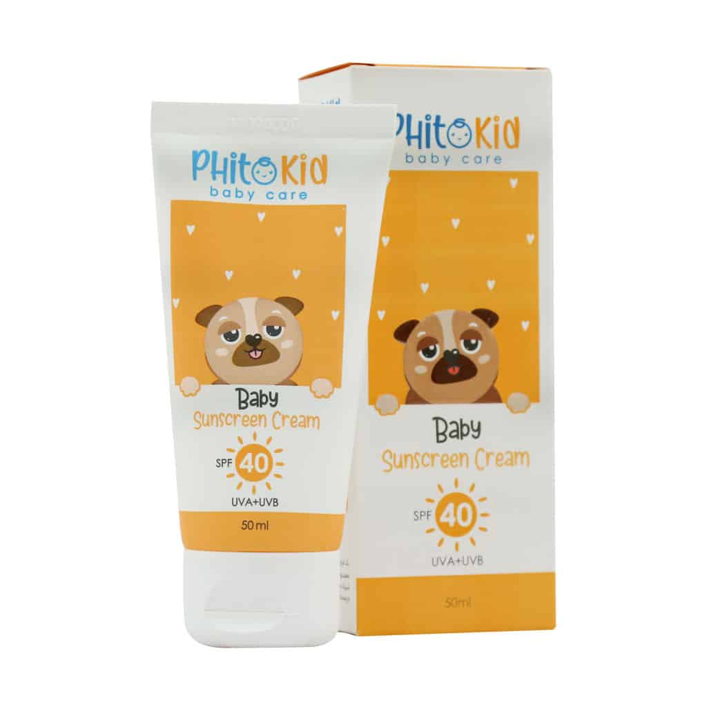 کرم ضد آفتاب کودکان SPF40 فیتوکید 50 میلی لیتر