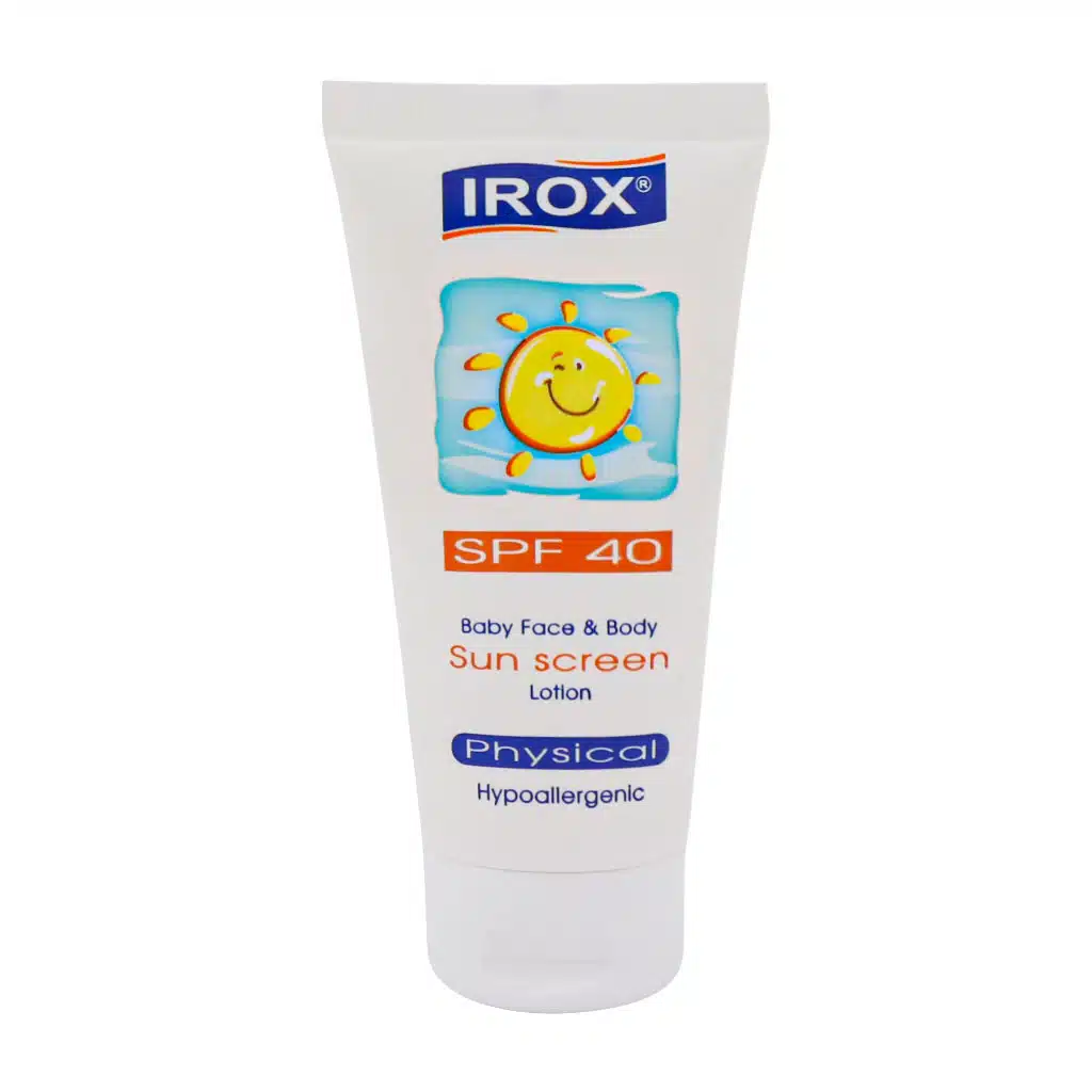 ضد آفتاب کودک ایروکس با SPF40 نمای ۲
