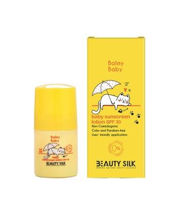 لوسیون ضدآفتاب کودک SPF30 بیوتی سیلک رولی