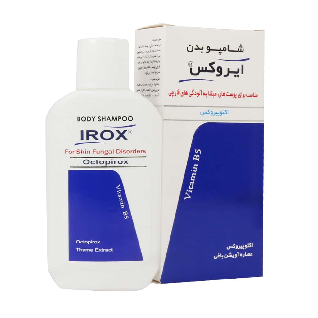 شامپو بدن اکتو پیروکس 1 درصد ایروکس 200 گرم